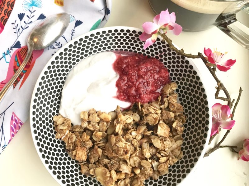 Low FODMAP Maple Coconut Granola Recipe
