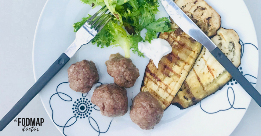 Low FODMAP Lamb Meatballs